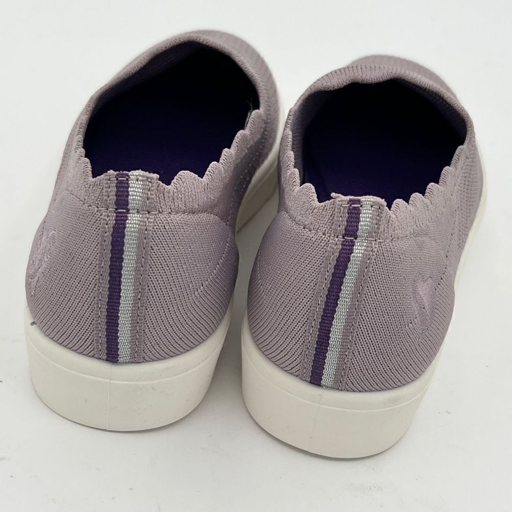 Skechers Shoes Knit Slip-On Light Lilac purple Women’s 8.5 Poppy Breezy Street - Picture 3 of 8